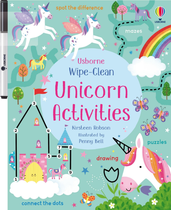 WipeClean Unicorn Activities
