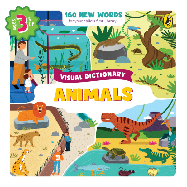 Visual Dictionary: Animals (Activity Books Ages 3 and up First Library Early Learning Board Books)