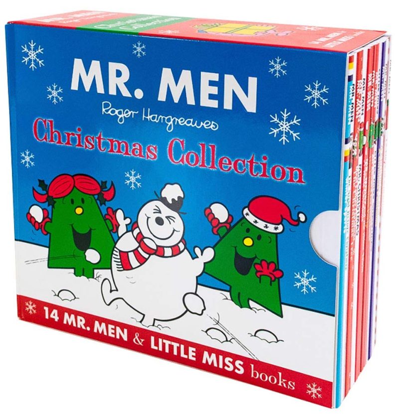 Mr Men Little Miss Christmas X14 Book Set Aslipcase Editiona