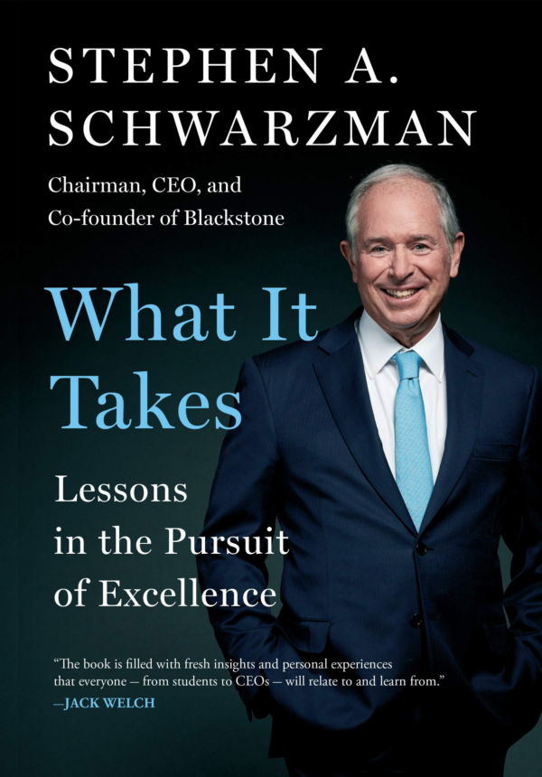What It Takes: Lessons In The Pursuit Of Excellence