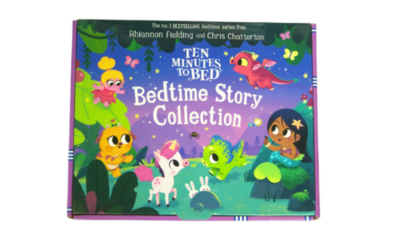 Ten Minutes to Bed: Bedtime Story Collection 6 Books Pizza Box Set (Little Dinosaur, Little Monster, Little Mermaid, Little Unicorn & More)