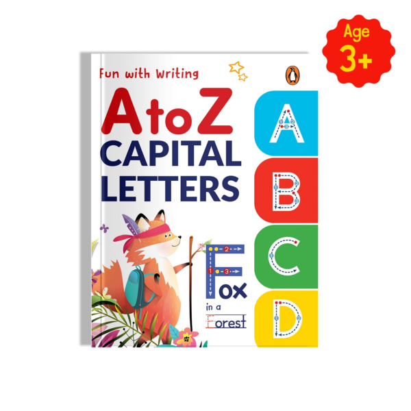 Fun with Writing: CAPITAL LETTERS (Penguin Early Learning Series): First Activity Book to Practice Capital Letters for PreSchool Kids, Toddlers