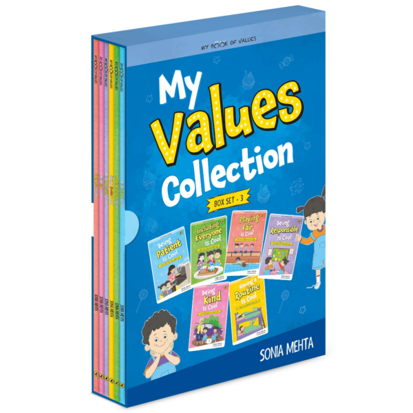 My Book of Values Boxset 3: A Set of 6 Exciting Story Cum Activity Books Illustrated Storybooks on Values and Good Behaviour Ages 5