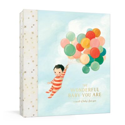 The Wonderful Baby You Are: A Record of Baby's First Year: Baby Memory Book with Milestone Stickers and Pockets