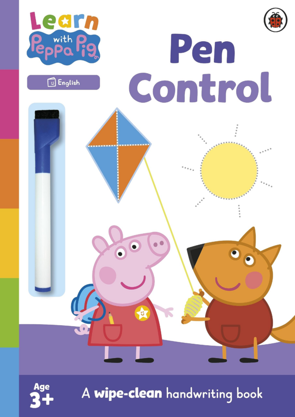Learn with Peppa: Pen Control wipeclean activity book