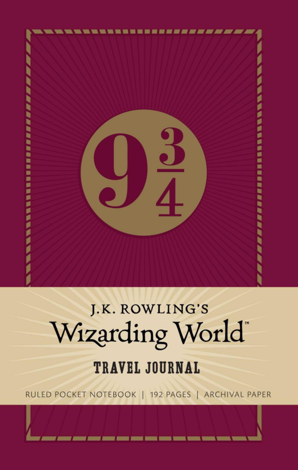 JK Rowling's Wizarding World: Travel Journal: Ruled Pocket Notebook