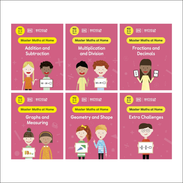 Maths No Problem Collection of 6 Workbooks, Ages 89 (Key Stage 2)