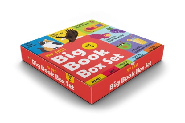 My First Big Book Box Volume 2 (5 Books TuckBox) (Penguin Early Learning Series): A Boxset of 5 Illustrated Big Board Books for PreSchool Kids, Toddlers