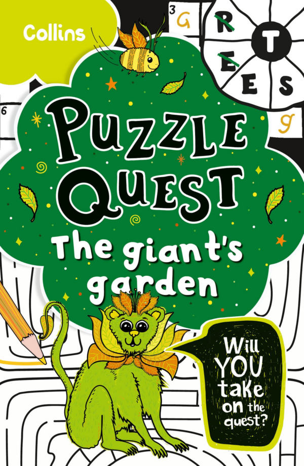 Giant's Garden: Solve More Than 100 Puzzles in This Adventure Story for Kids Aged 7