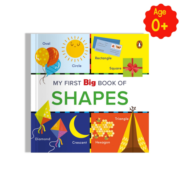 My First Big Book of Shapes (Penguin Early Learning Series): Illustrated Board Book of Shapes for PreSchool Kids, Toddlers
