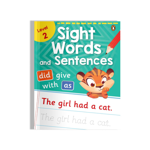 Sight Words and Sentences (Level 2) (Penguin Early Learning Series): First Practice Workbook of Most Common Sight Words for PreSchool Kids, Toddlers With Vocabulary Development Activities