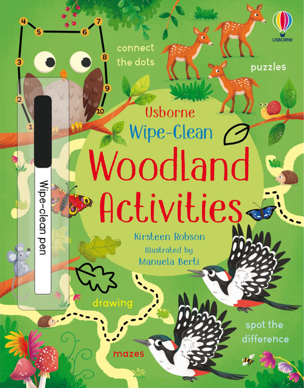 WipeClean Woodland Activities