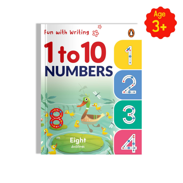 Fun with Writing: Numbers 110 (Penguin Early Learning Series): First Activity Book to Practice Numbers for PreSchool Kids, Toddlers