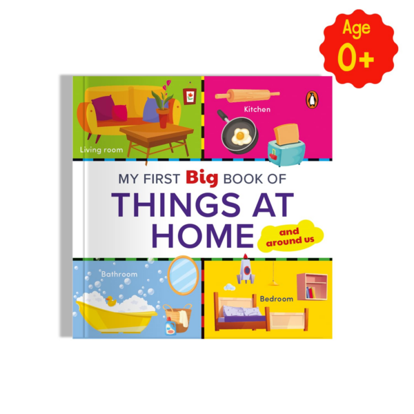 My First Big Book of Things at Home (Penguin Early Learning Series): Illustrated Board Book of Things at Home for PreSchool Kids, Toddlers