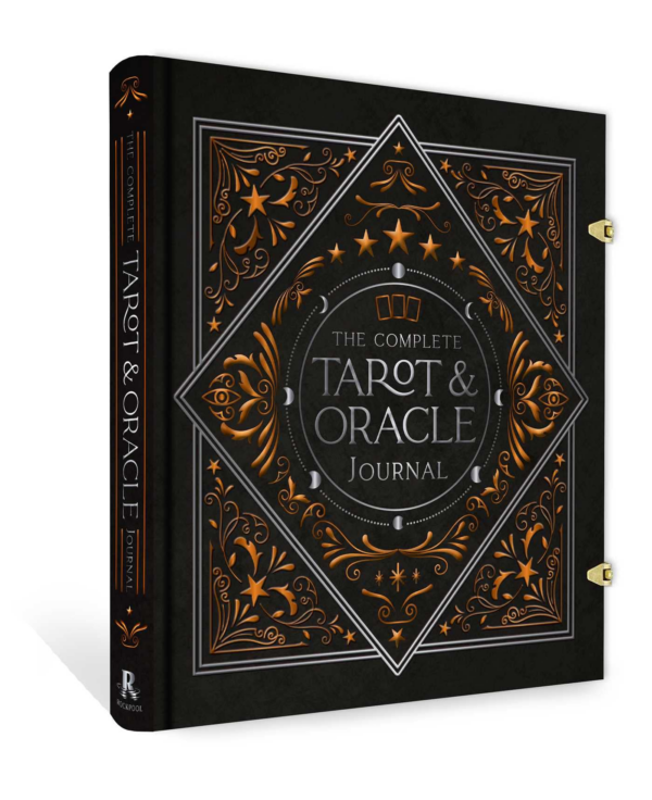 Complete Tarot & Oracle Journal: (With Metal Closures and Two Ribbon Markers)