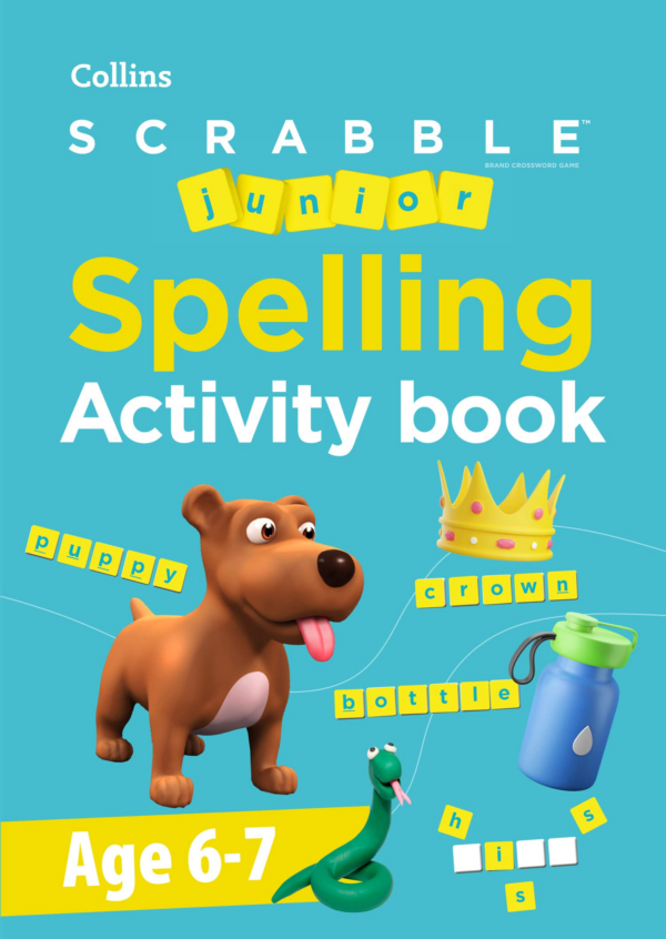 SCRABBLE Junior Spelling Activity book Age 67