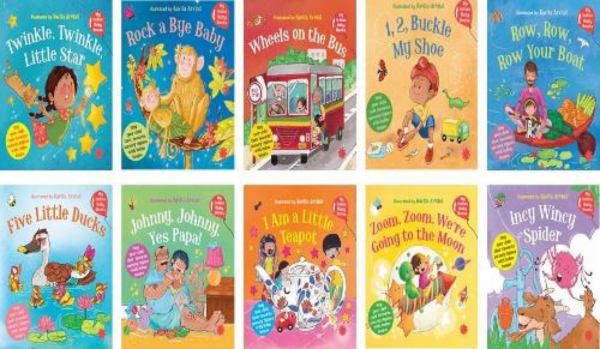 Wheels on the Bus : My Indian Baby Book of Nursery Rhymes