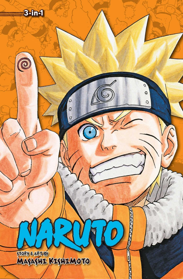 Naruto (3in1 Edition), Vol 8: Includes Vols 22, 23 & 24