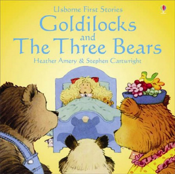 Usborne Fairytale Sticker Stories Goldilocks And The Three Bears