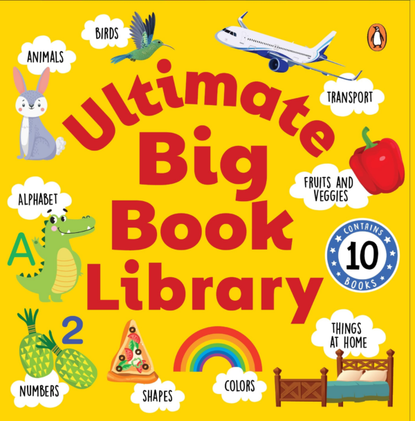 Ultimate Big Book Library (10 Books TuckBox) (Penguin Early Learning Series for Babies): A Boxset of 10 Illustrated Board Books for PreSchool Kids, Toddlers