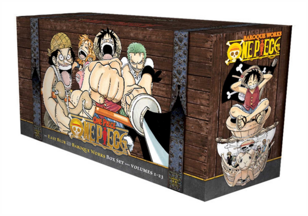 One Piece Box Set 1: East Blue and Baroque Works: Volumes 123 with Premium