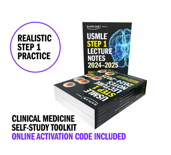 USMLE Step 1 SelfStudy Toolkit 20242025: Lecture Notes Qbank (USMLE Prep)
