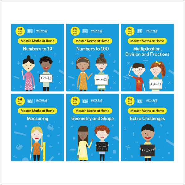 Maths No Problem Collection of 6 Workbooks, Ages 46 (Key Stage 1)