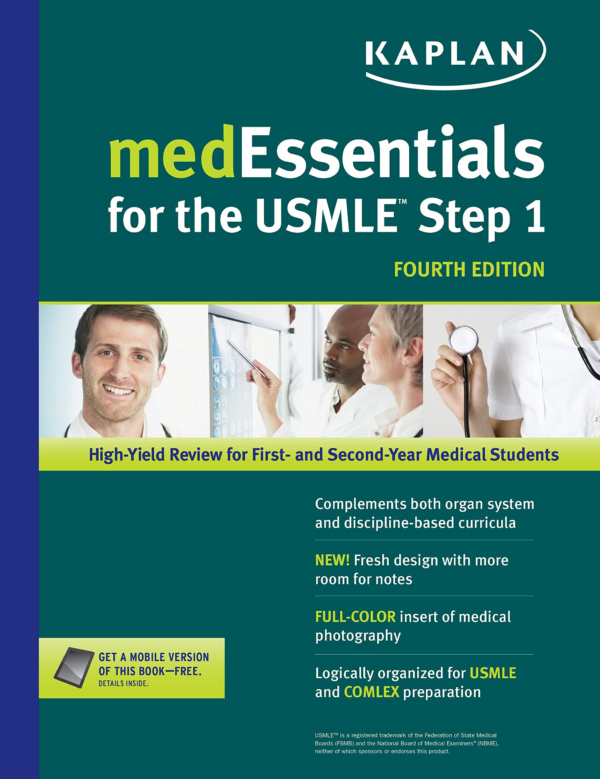 medEssentials for the USMLE Step 1: Highyield Review for First and Secondyear Medical Students