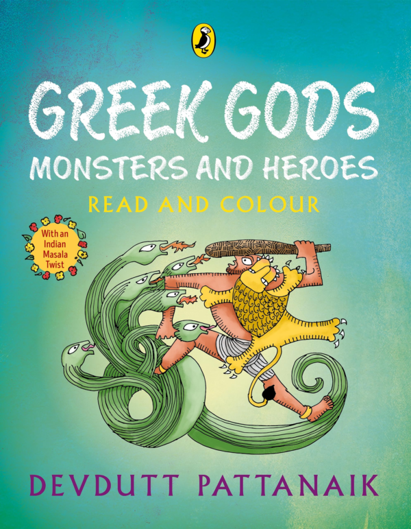 Greek Gods, Monsters and Heroes: Read and Colour