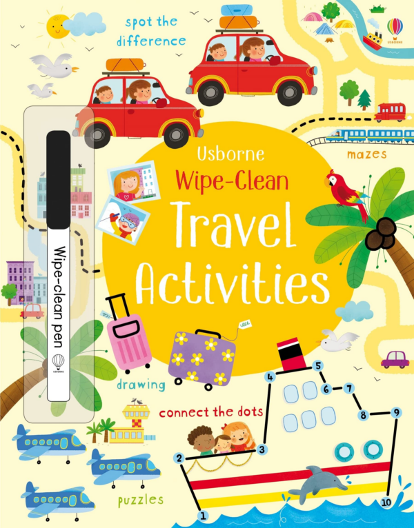 WipeClean Travel Activities