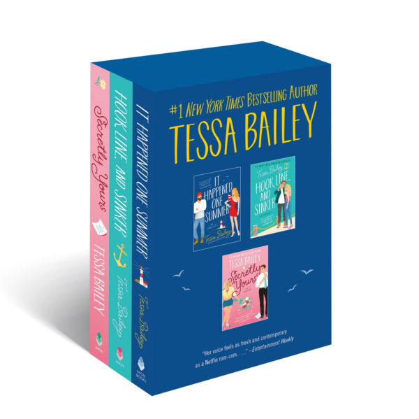Tessa Bailey Boxed Set (It Happened One Summer Hook, Line, and Sinker Secretly Yours)