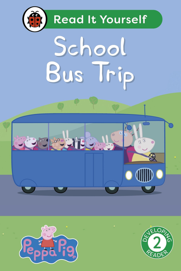 Peppa Pig School Bus Trip: Read It Yourself Level 2 Developing Reader
