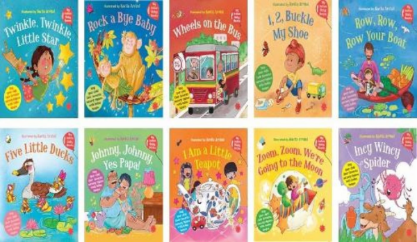 Zoom Zoom, Were going to the Moon : My Indian Baby Book of Nursery Rhymes
