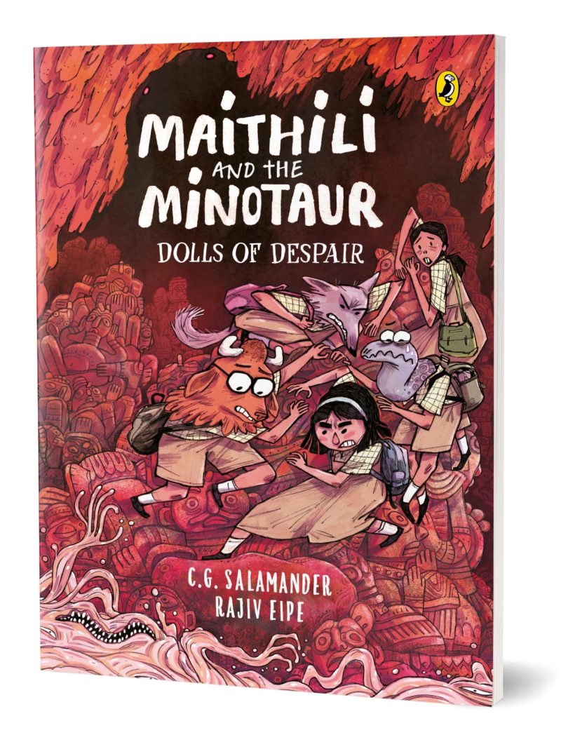 Maithili and the Minotaur: Dolls of Despair (Book 3 in an Outlandish Graphic Novel Series)