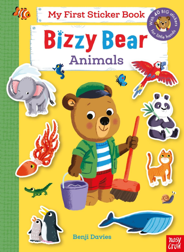 Bizzy Bear: My First Sticker Book Animals