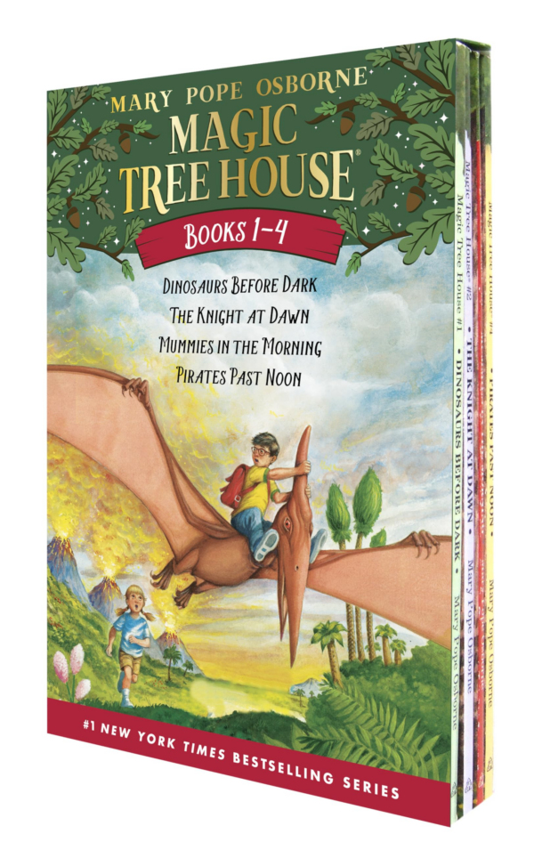 Magic Tree House #14: Dinosaurs Before DarkThe Knight at DawnMummies in the MorningPirates Past Noon