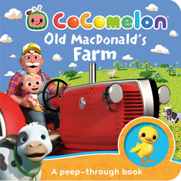 Cocomelon: Old MacDonalds Farm: A peepthrough book