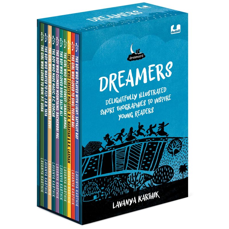Dreamers: Delightfully Illustrated Short Biographies to Inspire Young Readers Boxset of ten inspirational Indian men and women who changed the world Perfect for 7 years