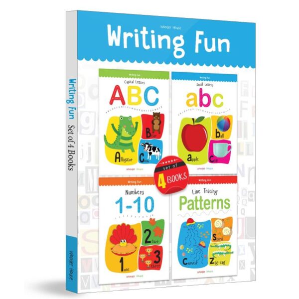Writing Practice Boxset: Pack of 4 Books (Writing Fun: Write And Practice Capital Letters