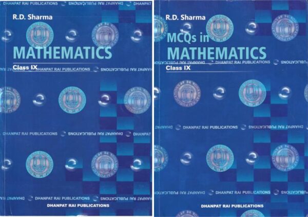Mathematics For Class 9 - with MCQs (Set of 2 Books) - CBSE - R.D. Sharma - Examination - 2025-26