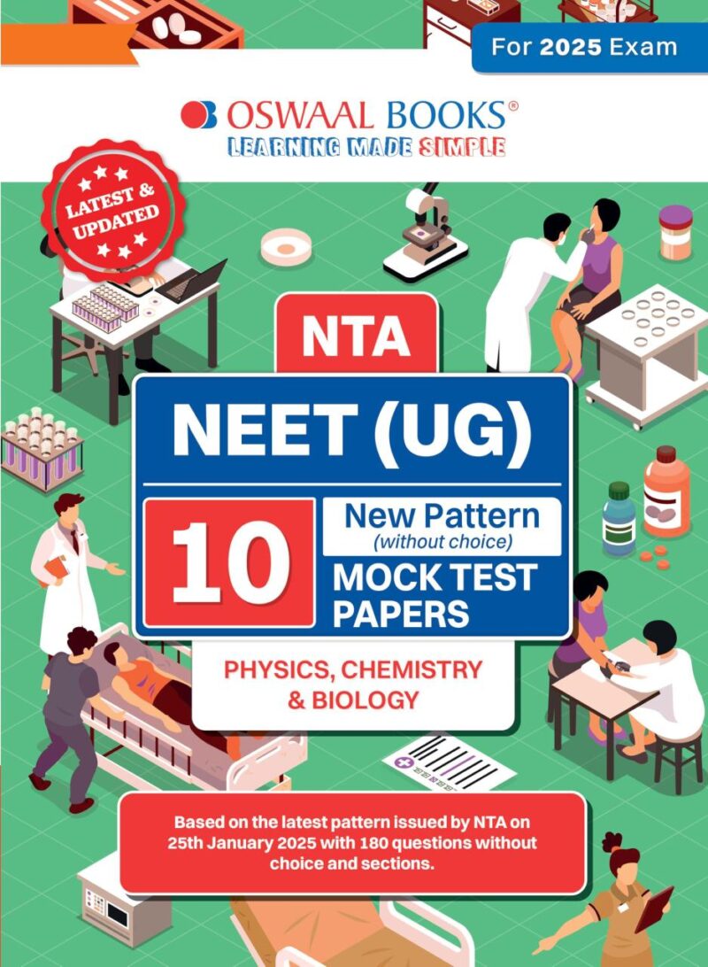 Oswaal NEET (UG) 10 Mock Test Papers PHYSICS