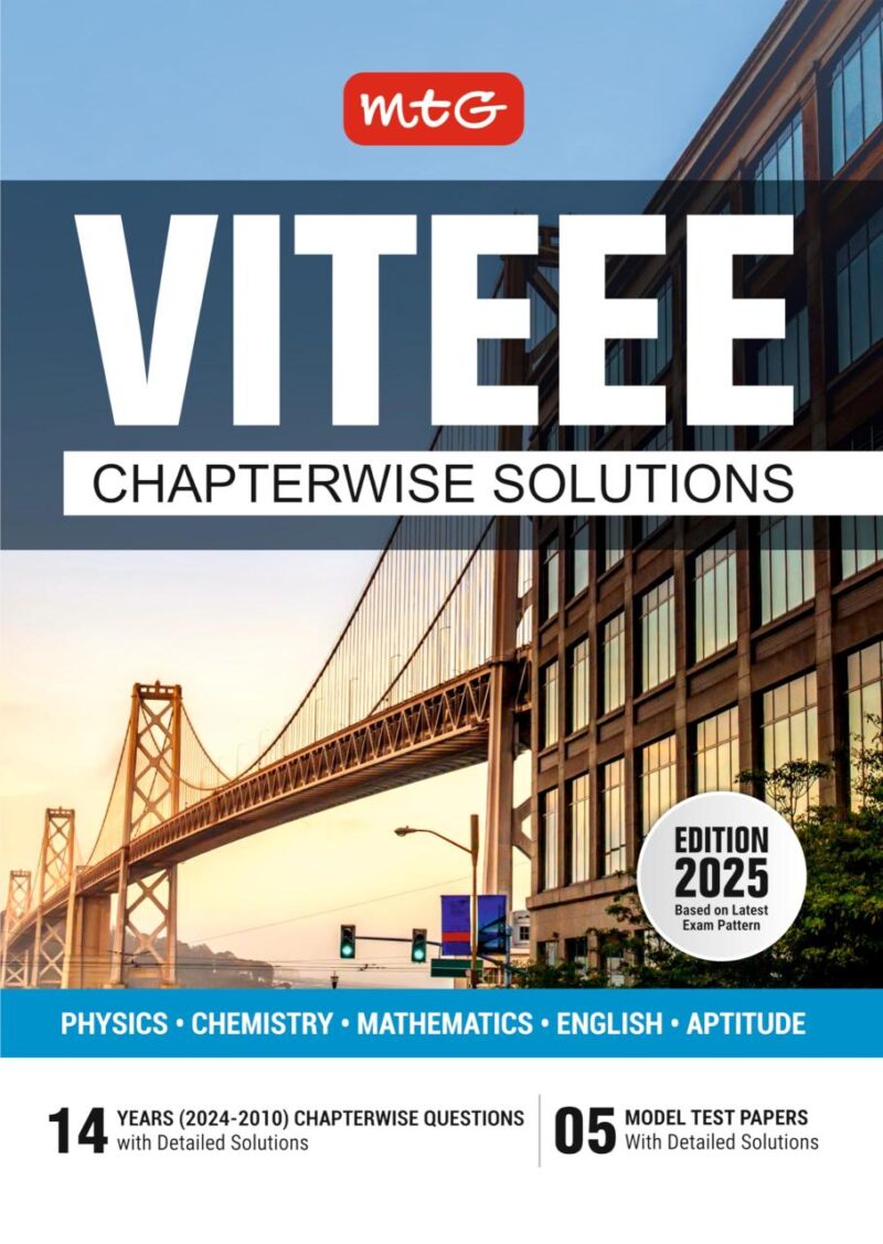 MTG 14 Years VITEEE Chapterwise Previous Solved Question Papers (PYQ Book) For 2025 Exam | 5 Model Test Papers Physics