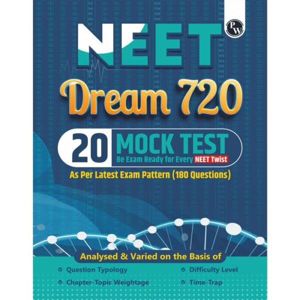 PW 20 NEET Dream 720 Mock Tests For 2025-2026 Exams As Per New Exam Pattern (180 Questions) | Full Syllabus Tests to All NEET Twist of Physics