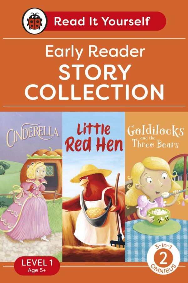 Read It Yourself with Ladybird Level 1 Book 2: Early Reader Omnibus: 3-in-1 Story Collection (Cindrella