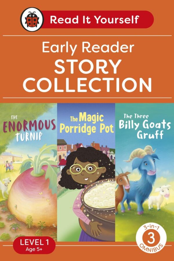 Read It Yourself with Ladybird Level 1 Book 3: Early Reader Omnibus: 3-in-1 Story Collection (The Enormus Turnip