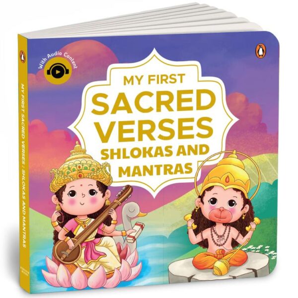 Shlokas and Mantras: My First Sacred Verses | Learn Sanskrit Shlokas with English Translations | Ages 3+ | Includes Audio for Spiritual Learning | Penguin Early Learning Series