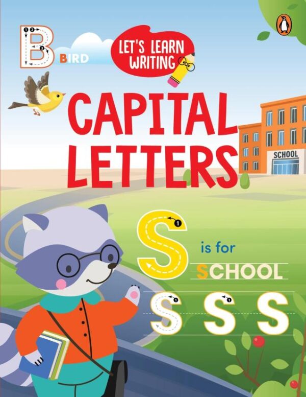 Let's Learn Writing: A to Z Capital Letters: First Trace and Write Practice Workbook Engaging Workbook to Develop Writing Skills in Preschool Kids