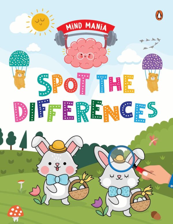 Mind Mania: Spot the Differences: Fun and Interactive Activity Book for Preschool Kids