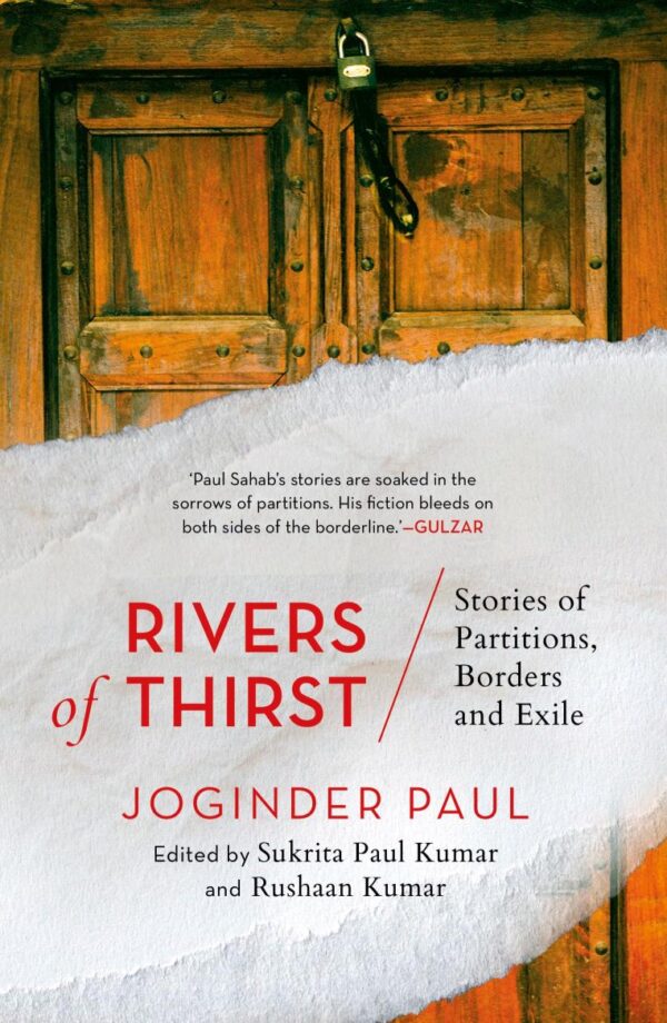 Rivers of Thirst : Stories of Partitions