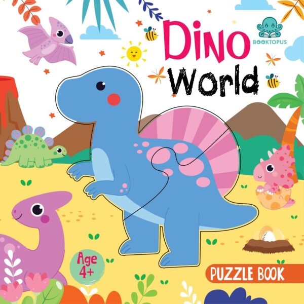 Dino World - Puzzle Book